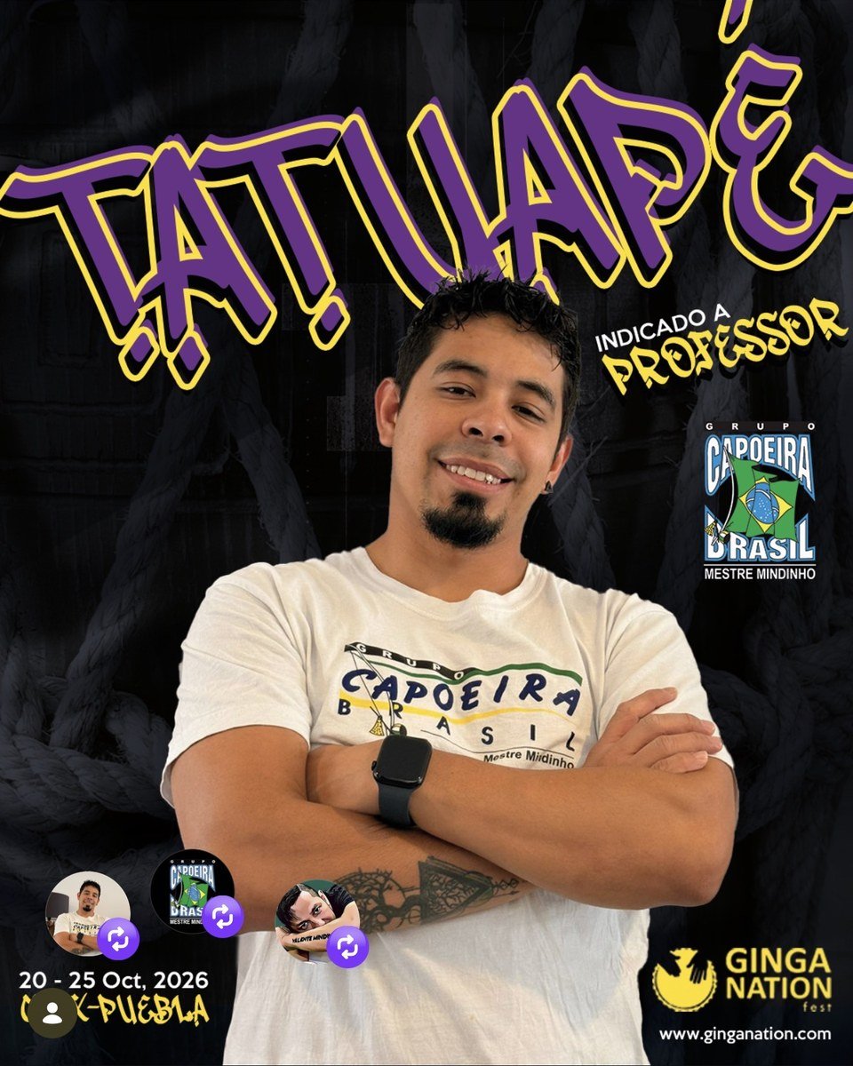 Tatuapé, indicado a Professor, Ginga Nation Fest